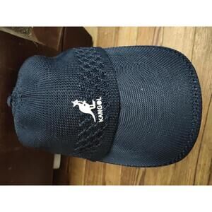 Kangol Navy Blue Baseball Hat Decorative Mesh Adjustable
